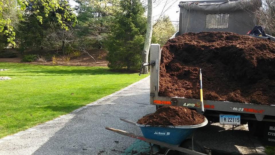 Mulching and planting